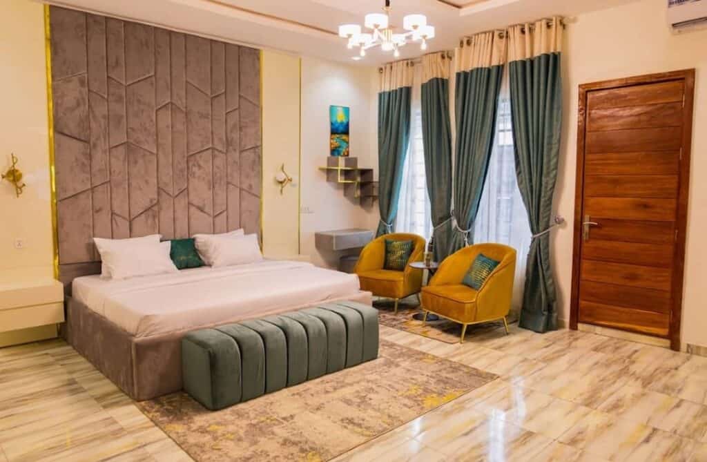 tylish bedroom prepped for high season with fresh linens and cozy ambiance, perfect for Homely guests